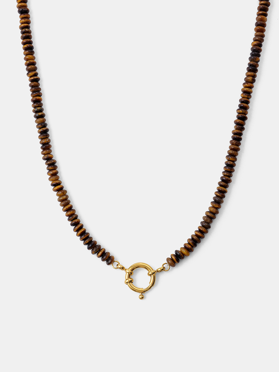 Tiger's Eye Mark Kette