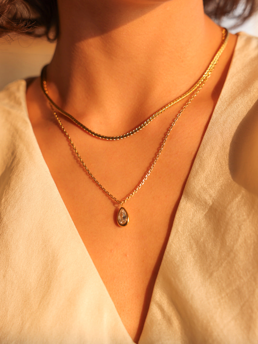 Gleaming Drop Kette