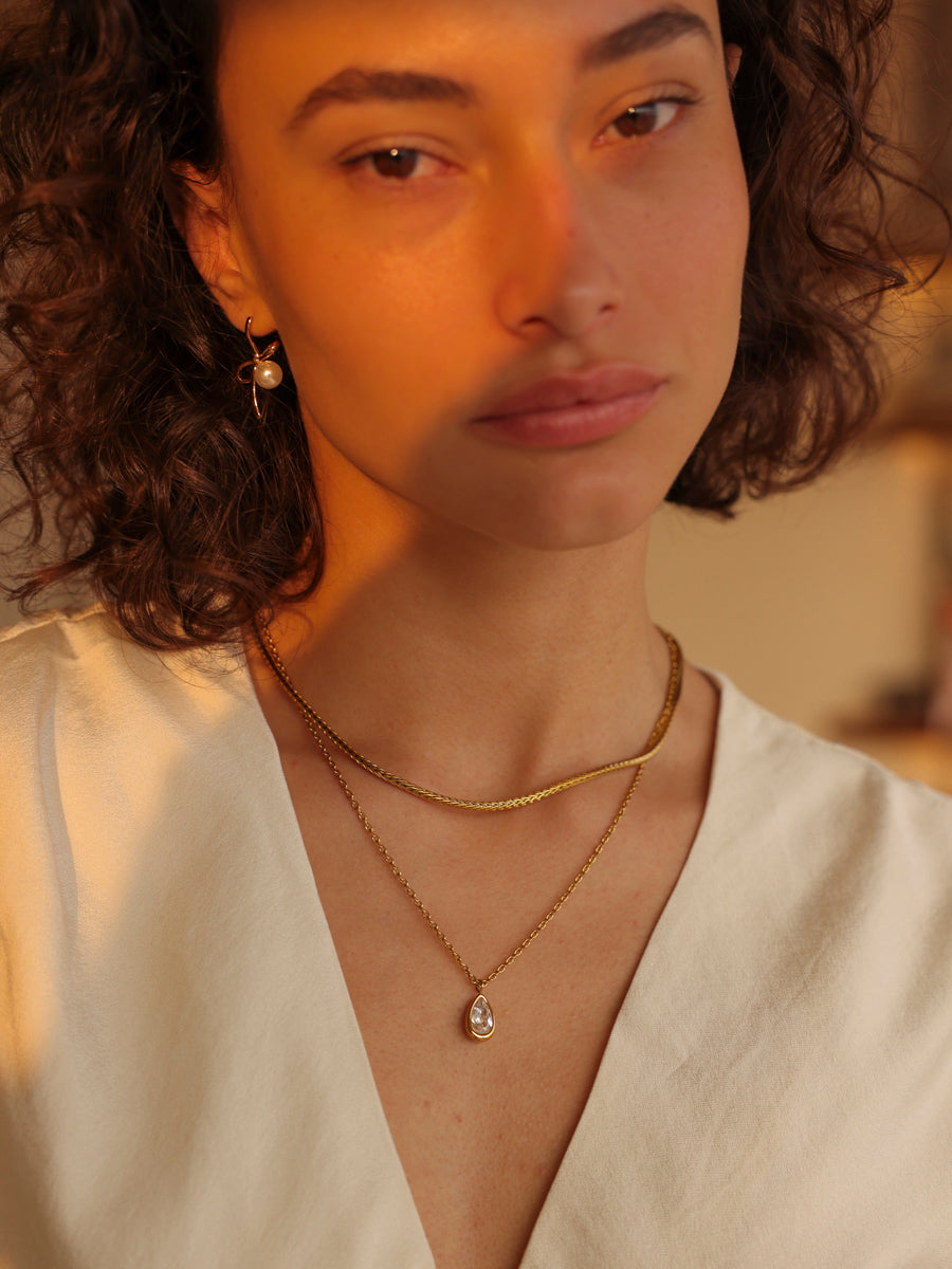 Gleaming Drop Kette