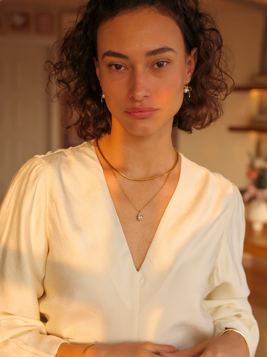 Gleaming Drop Kette