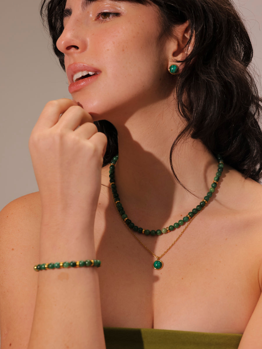 Enchanted Moments Green Kette