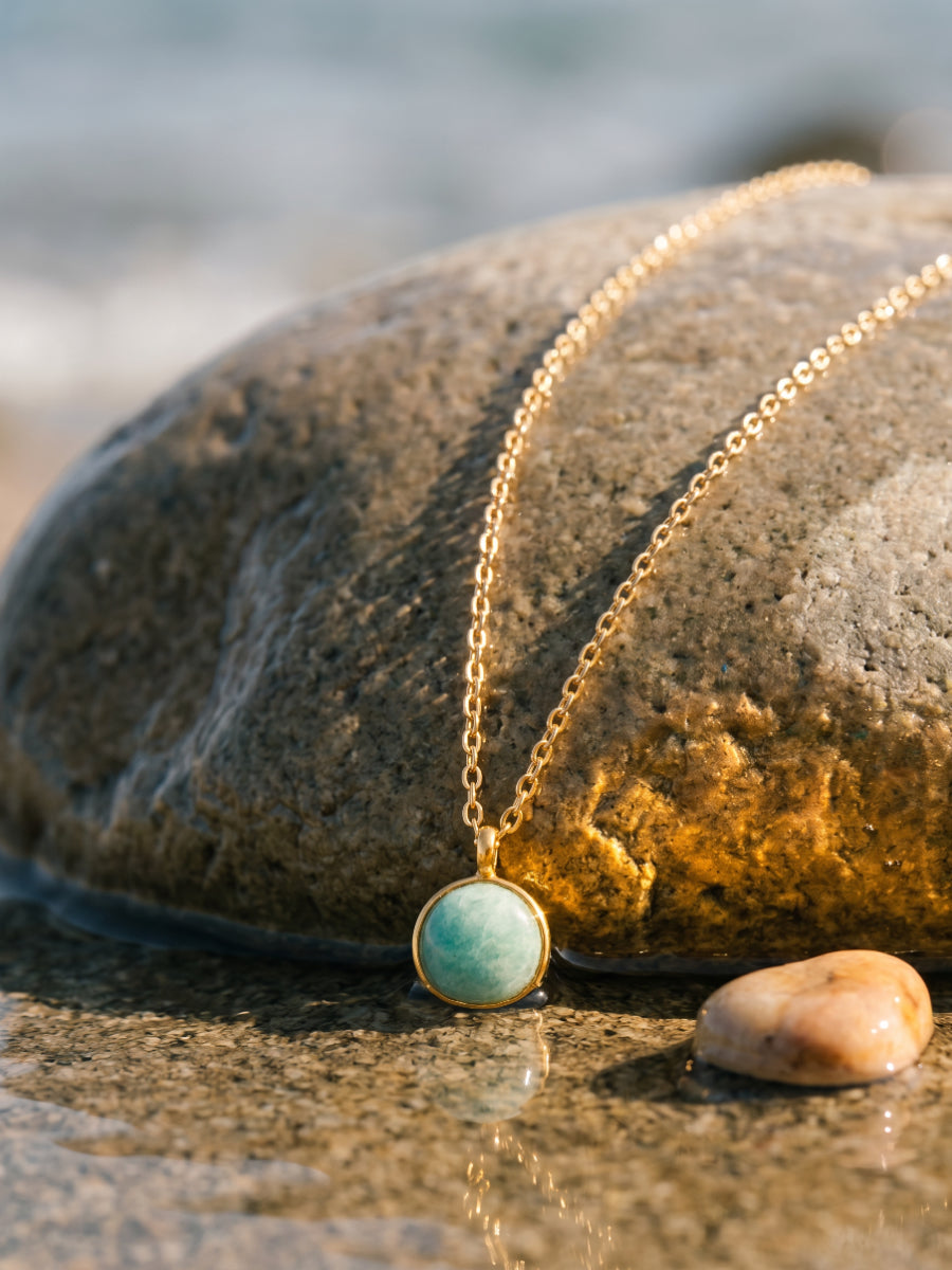 Wandering Wish Sea Green Kette