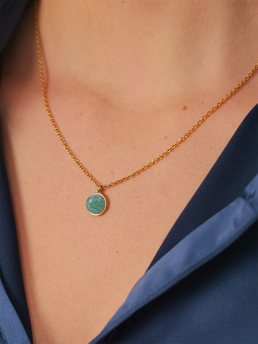 Wandering Wish Sea Green Kette