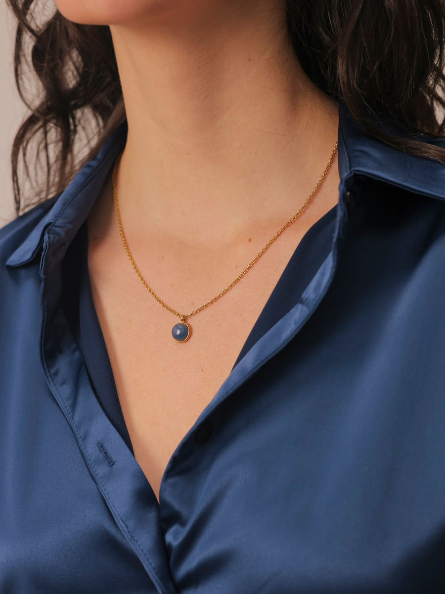 Wandering Wish Dark Blue Kette