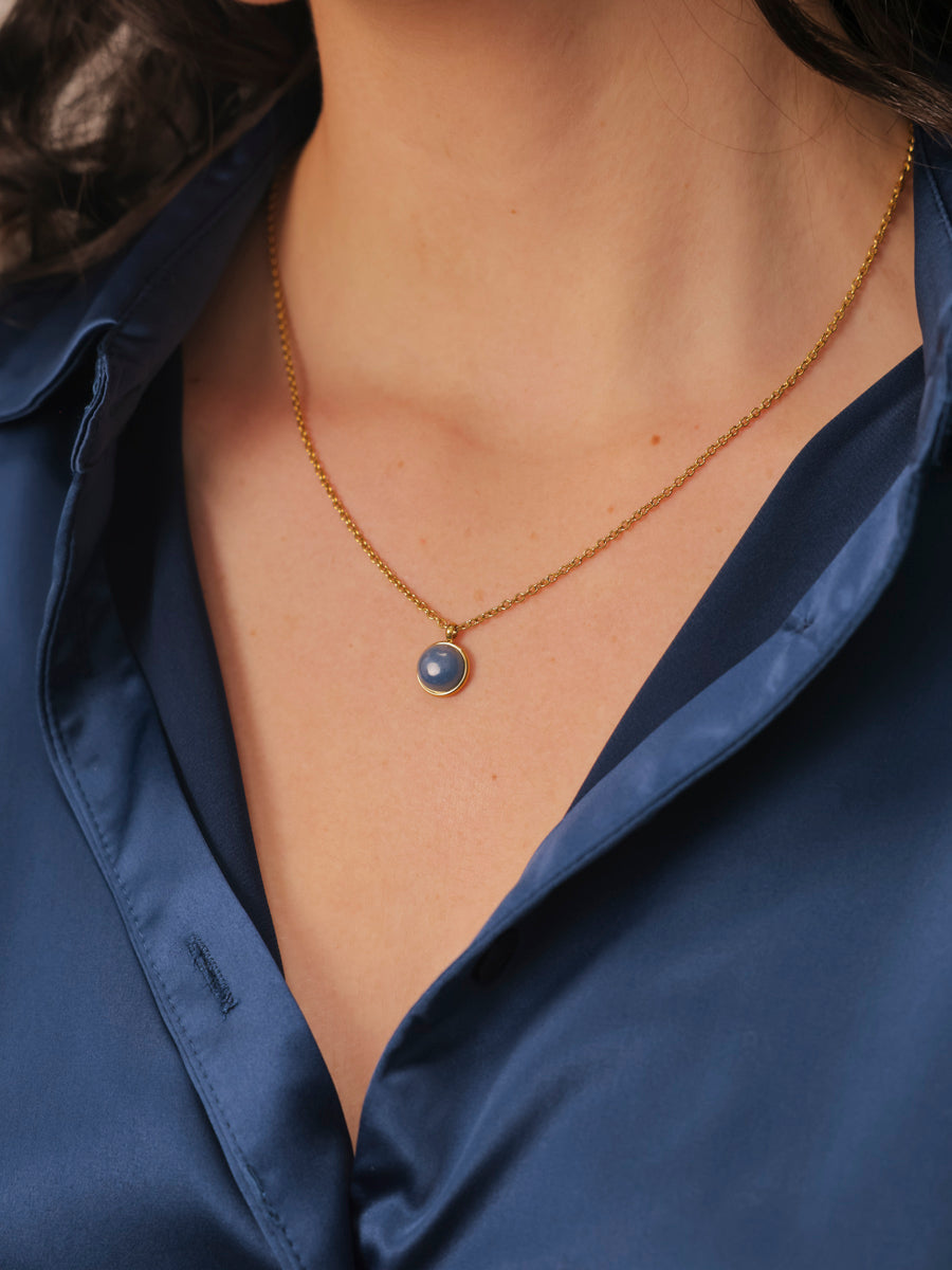 Wandering Wish Dark Blue Kette