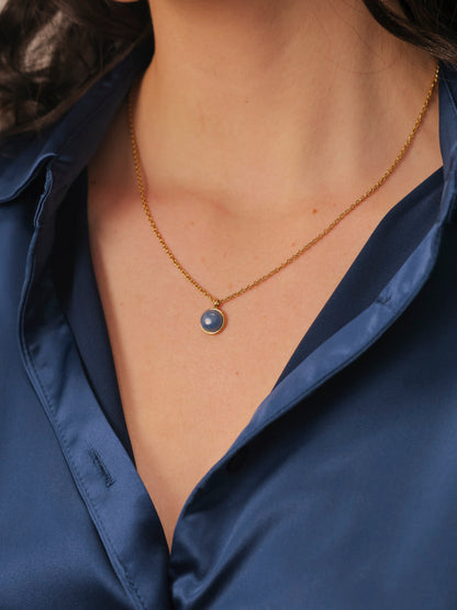 Wandering Wish Dark Blue Kette