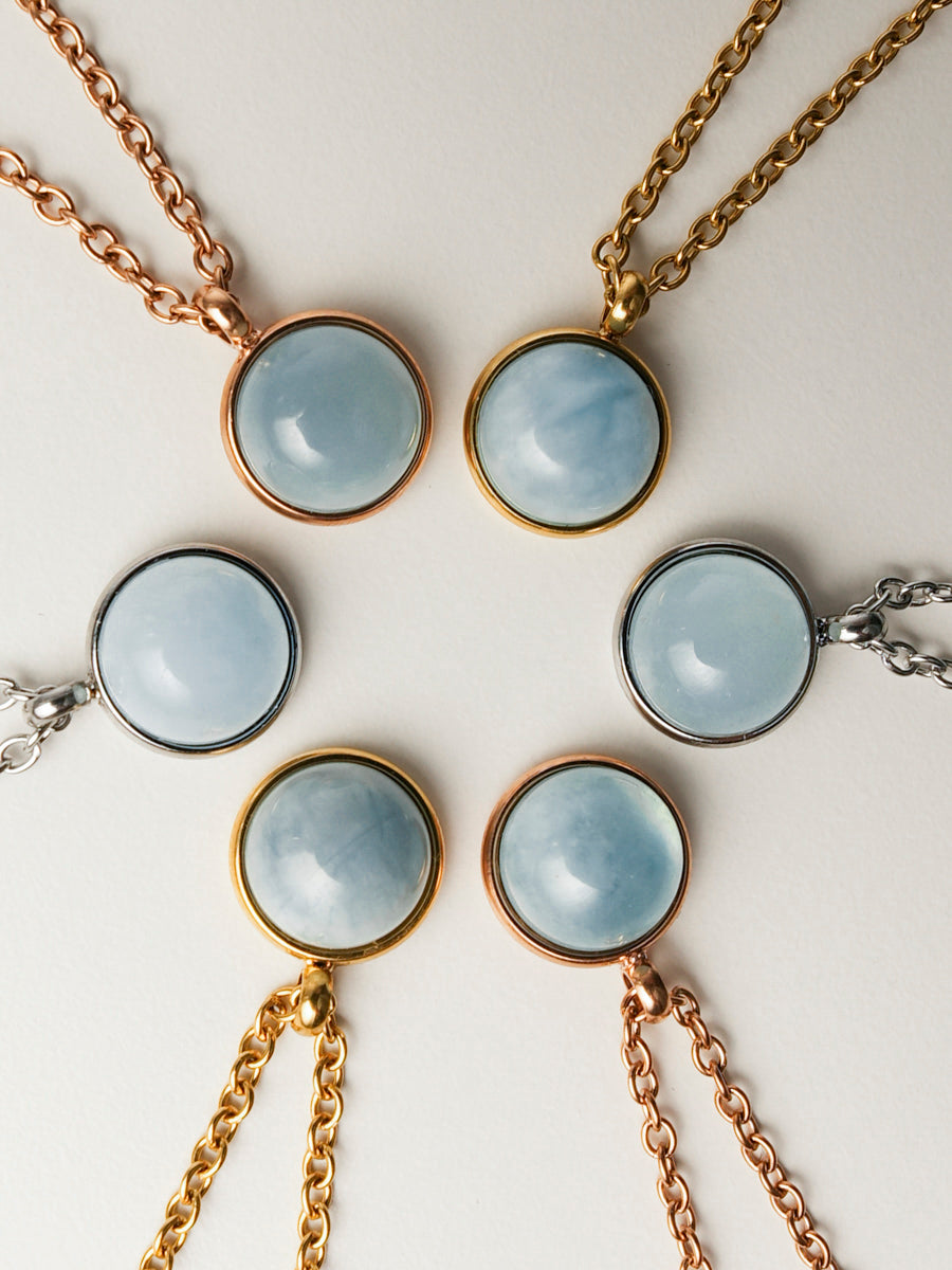 Wandering Wish Light Blue Kette