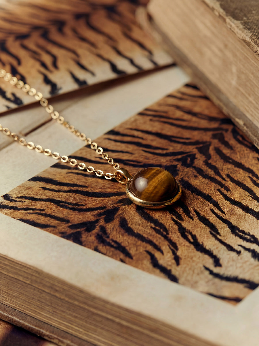Wandering Wish Tiger's Eye Kette