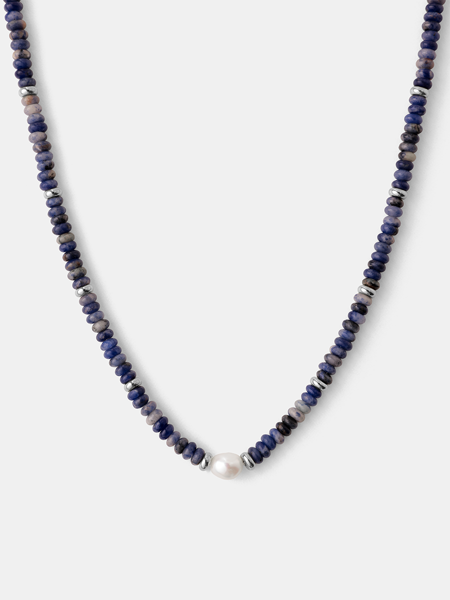 Pearl Dawn Dark Blue Kette