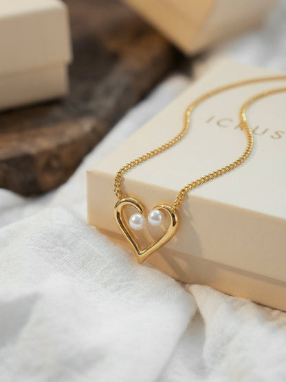 Love in Pearl Kette