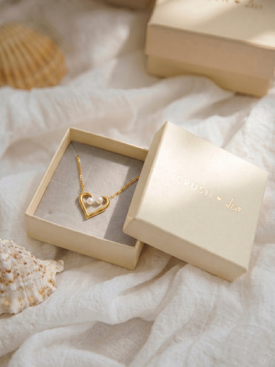 Love in Pearl Kette