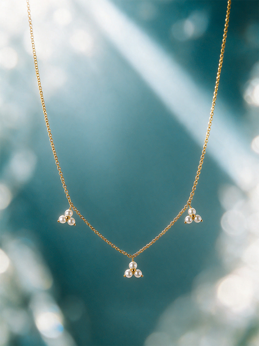 Pearl Pyramid Kette