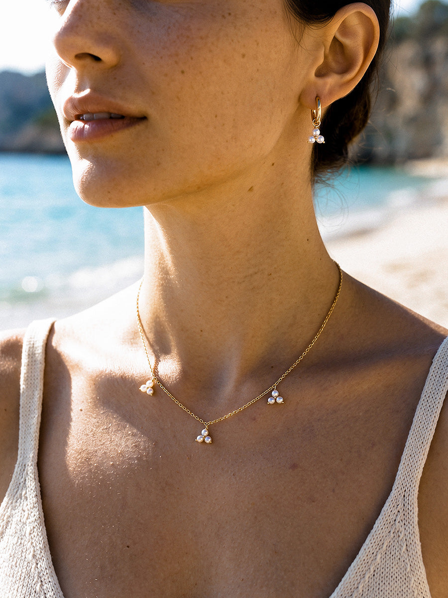 Pearl Pyramid Kette
