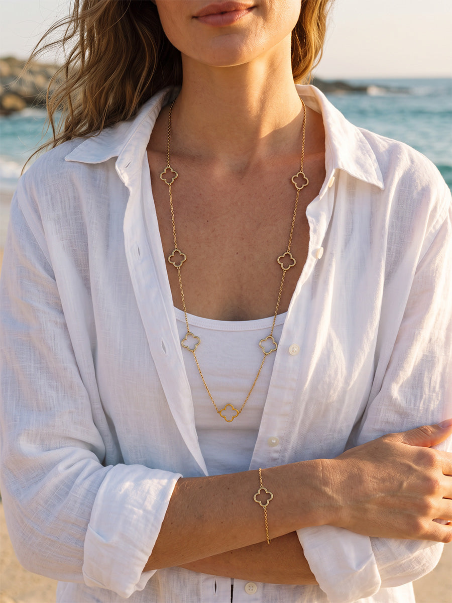 Graceful Clover Kette