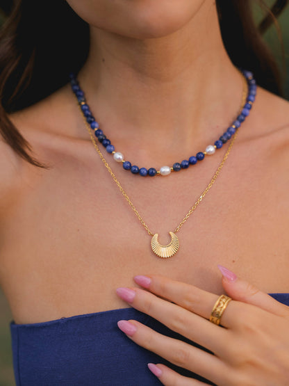 Dawn Pearl Dark Blue Set