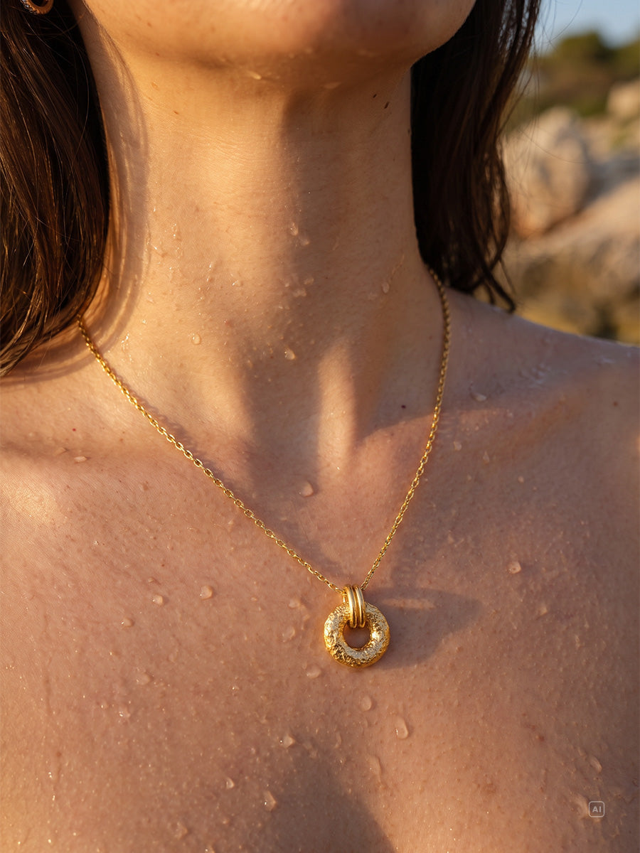 Hammered Texture Kette