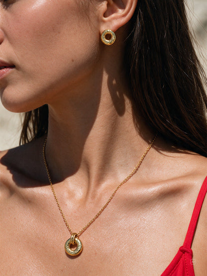 Hammered Texture Kette