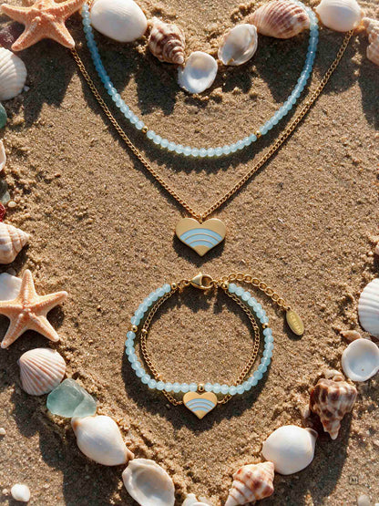 Seaside Heart Kette