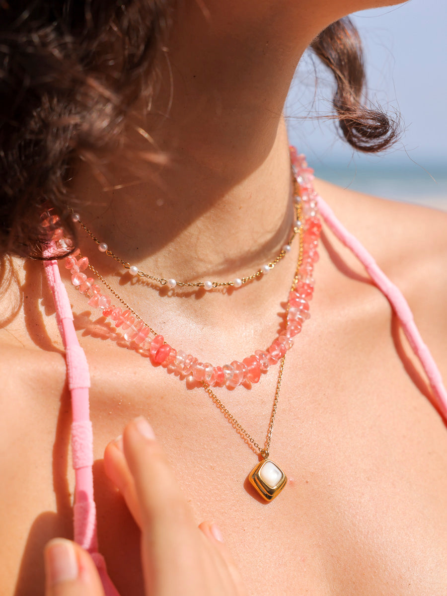 Peach Cocktail Kette
