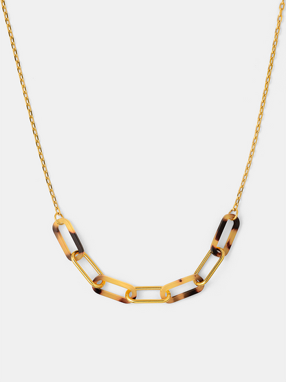 Amber Texture Kette