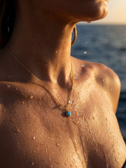 Glitter Stone Kette