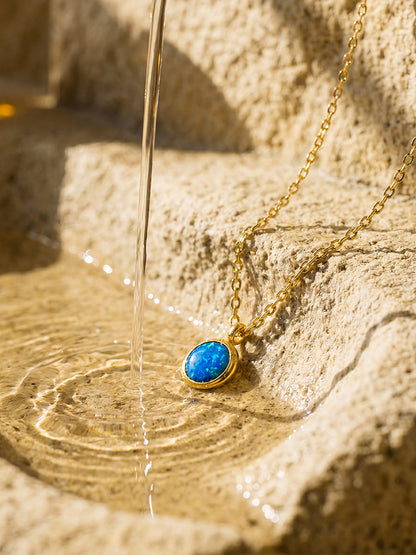 Glitter Stone Kette