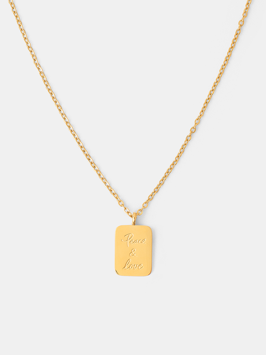 Inscribed Vow Kette