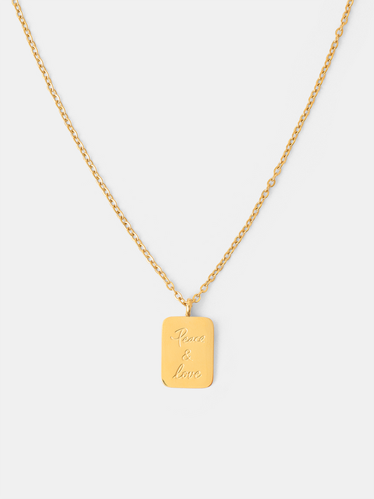 Inscribed Vow Kette