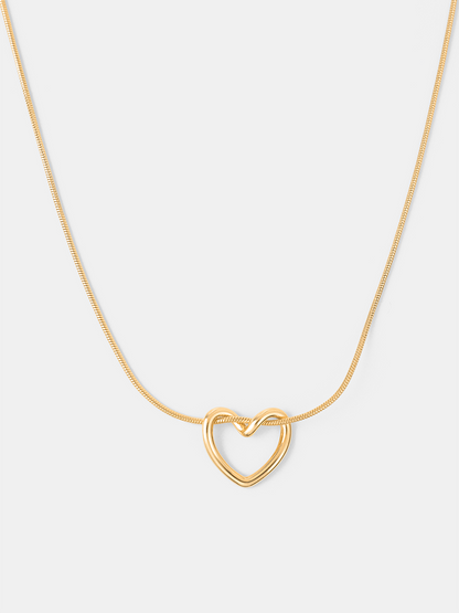 Threaded Heart Kette