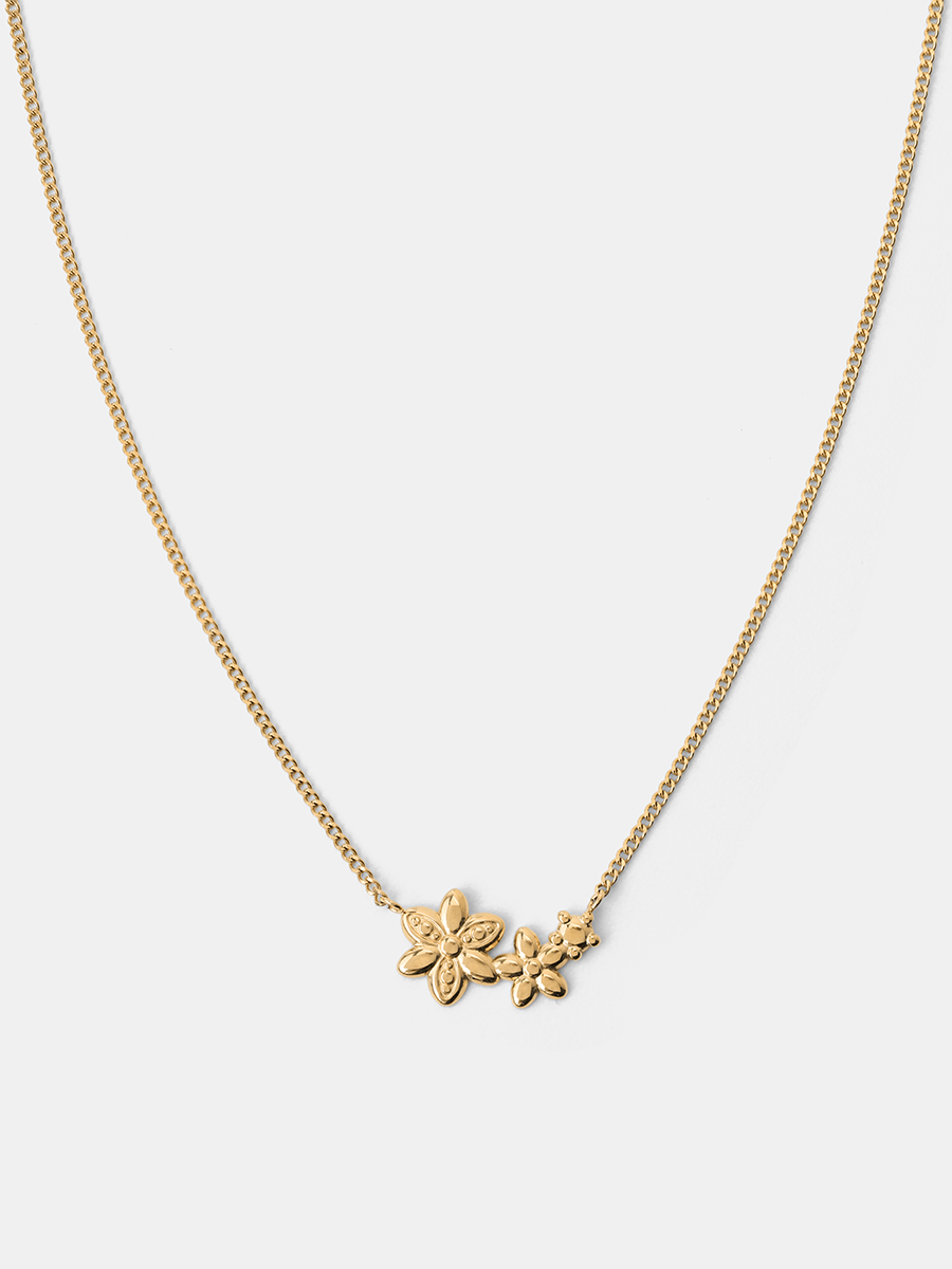 Floral Duet Kette