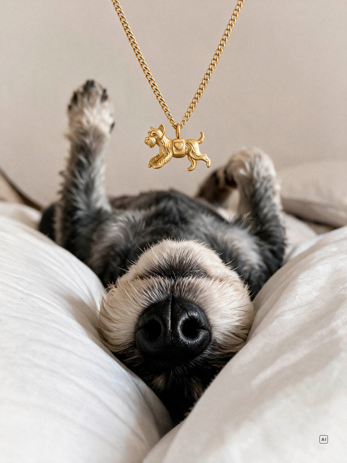 Creatura Dainty Schnauzer Kette