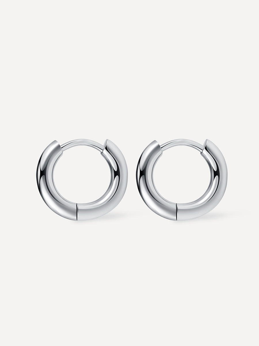 SMOOTH HOOP SMALL OHRRINGE