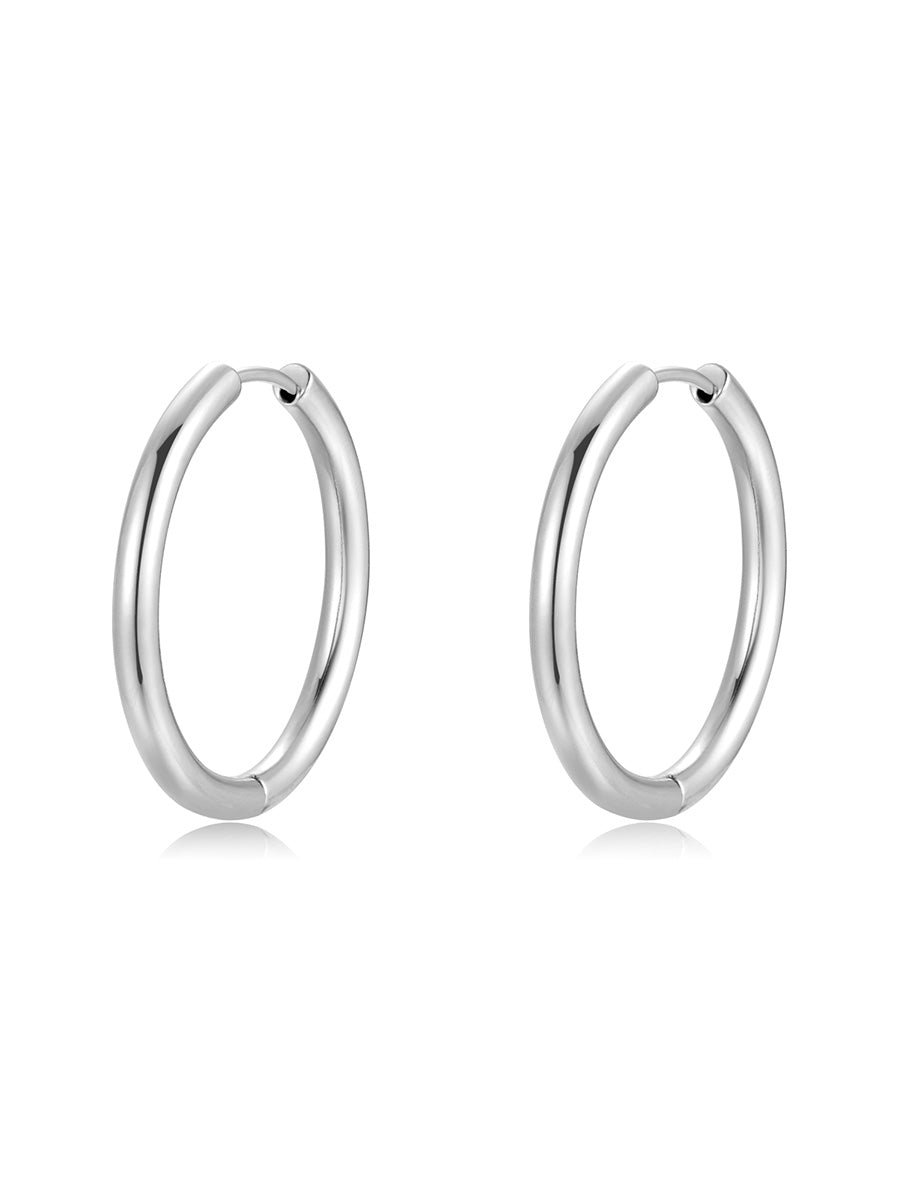 30mm GLOSSY HOOPS OHRRINGE