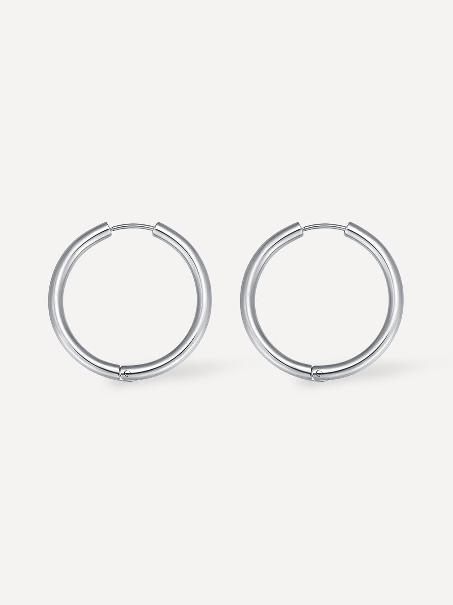 30mm GLOSSY HOOPS OHRRINGE