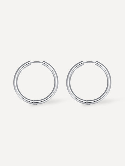 30mm GLOSSY HOOPS OHRRINGE