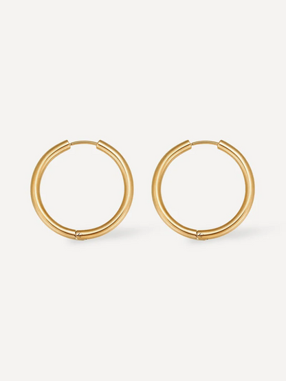 30mm GLOSSY HOOPS OHRRINGE
