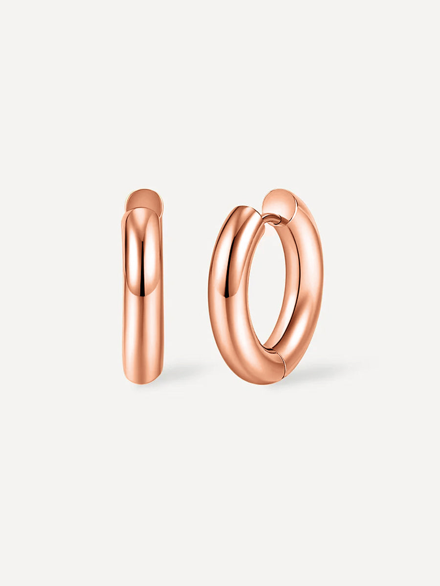 Smooth Hoop Regular Ohrringe