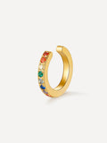 Rainbow Shine Earcuff