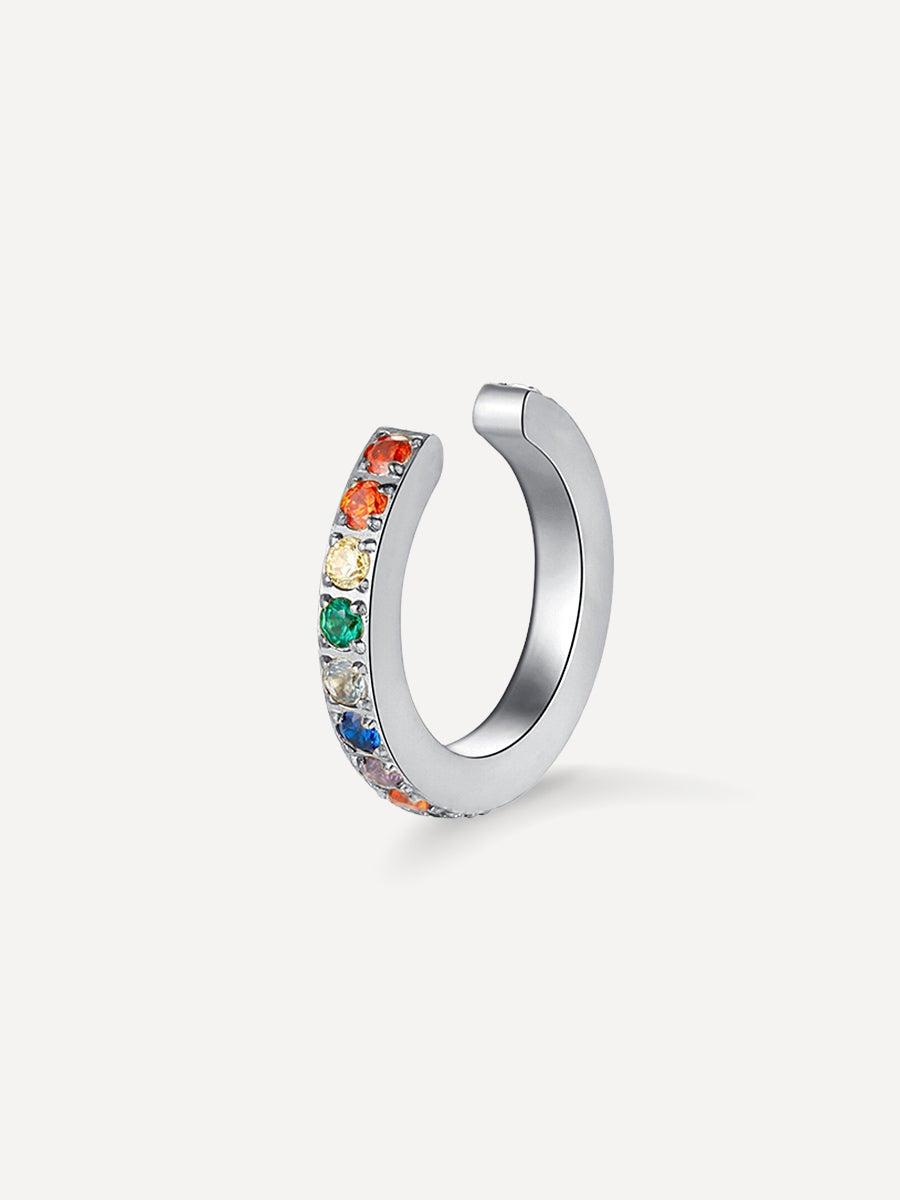 Rainbow Shine Earcuff