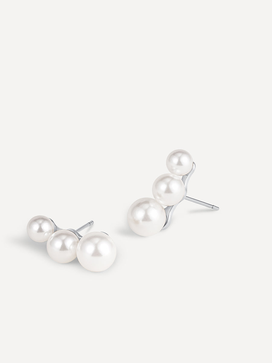 Trio Pearl Ohrringe
