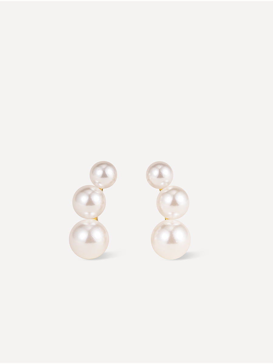 Trio Pearl Ohrringe