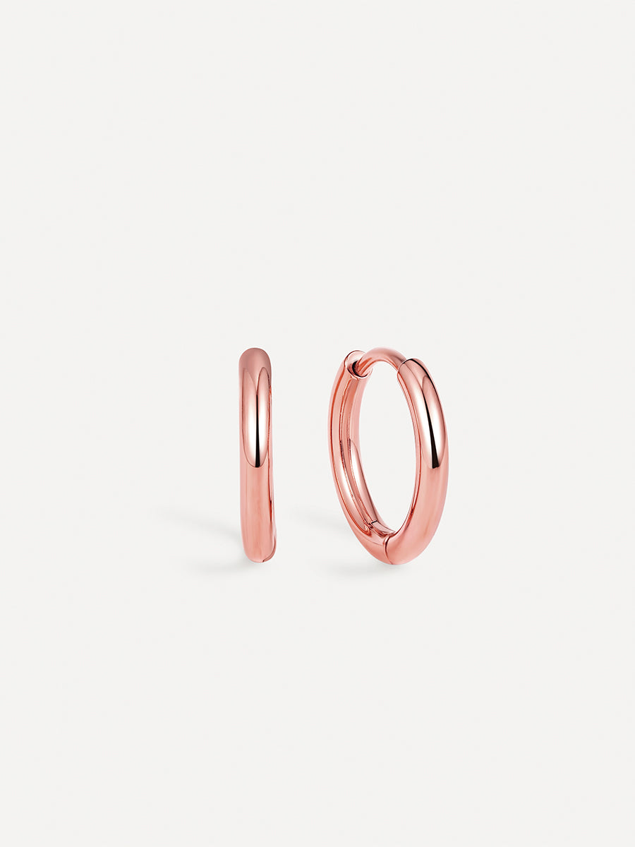 14mm SLIM HOOP Small Ohrringe