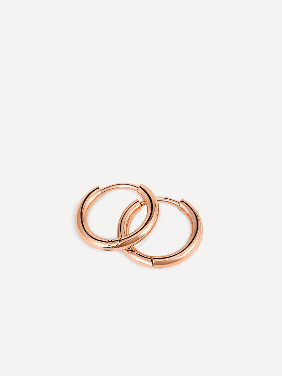 14mm SLIM HOOP Small Ohrringe