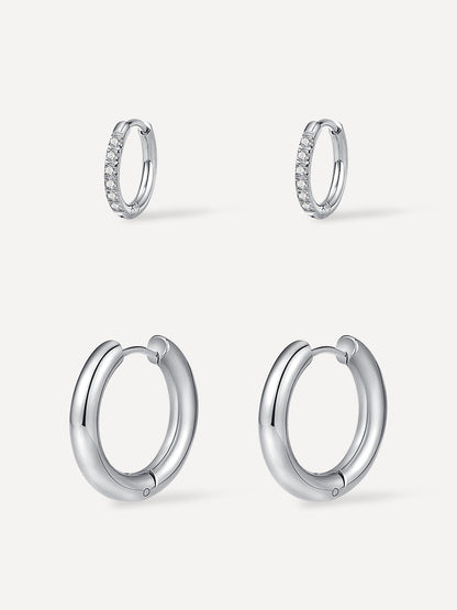 Shine And Glossy Hoops Set