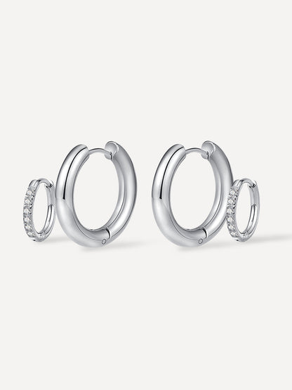 Shine And Glossy Hoops Set