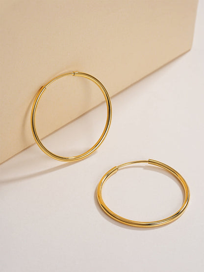 Slim Hoop Large Ohrringe