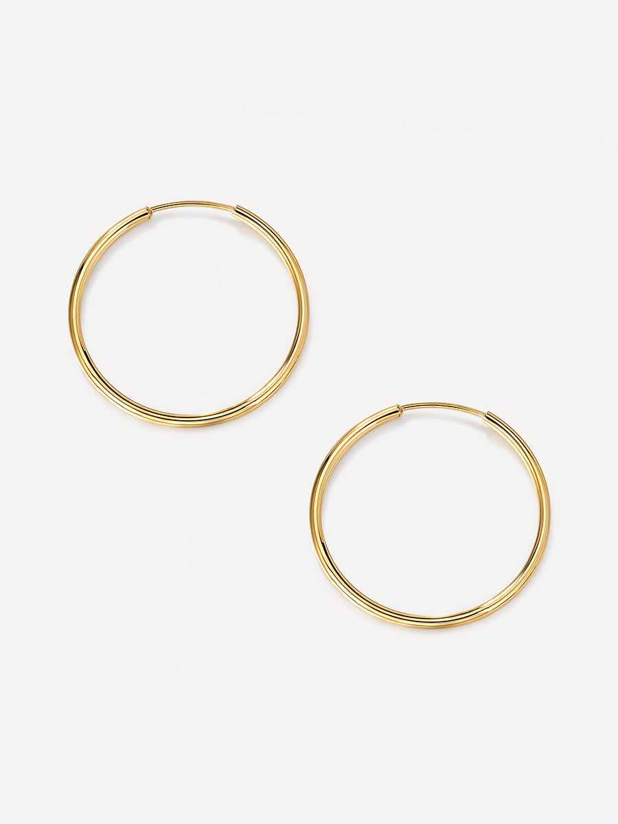 Slim Hoop Large Ohrringe