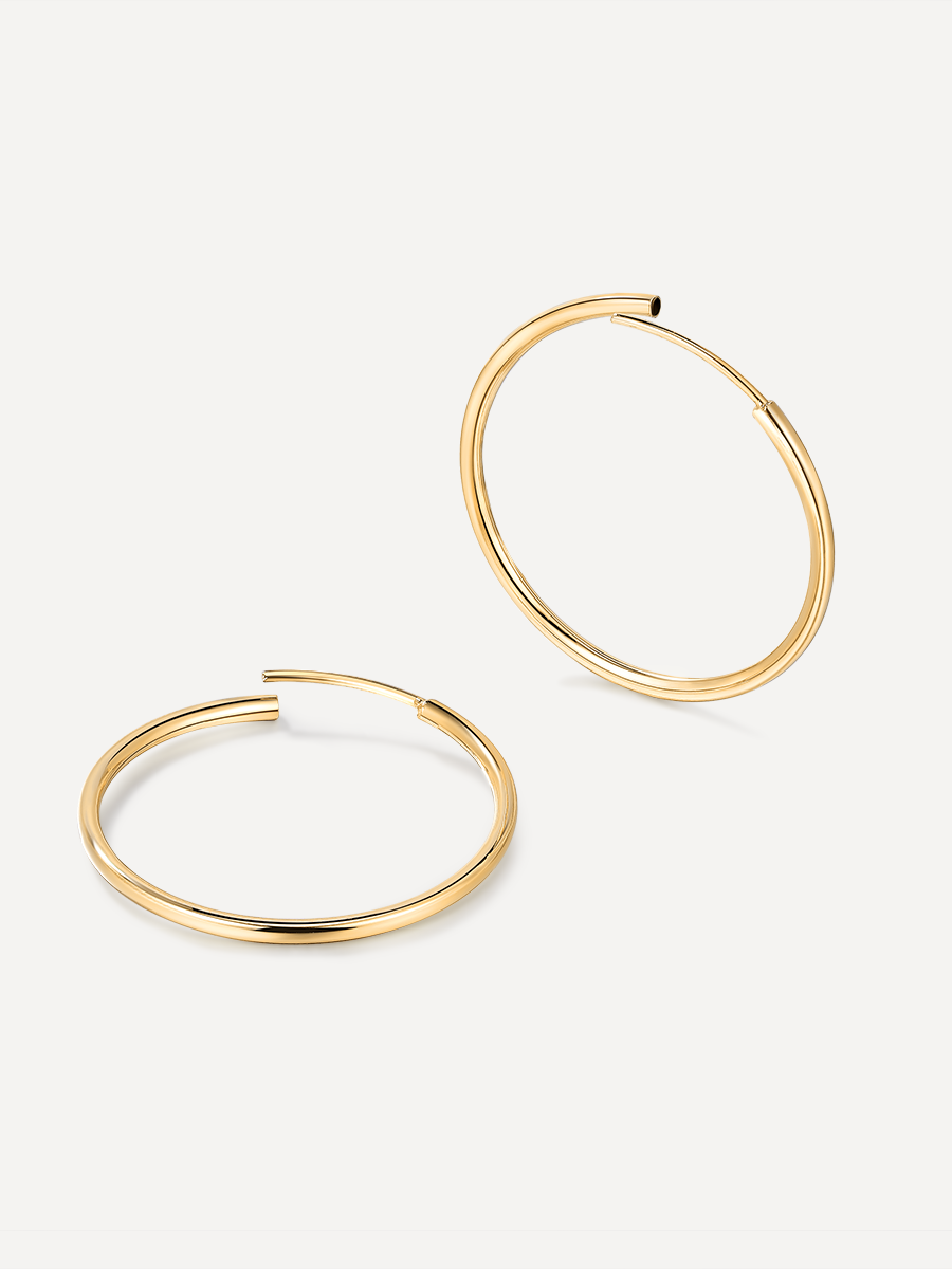 Slim Hoop Large Ohrringe