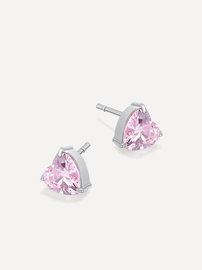 Pink Heart OHRRINGE