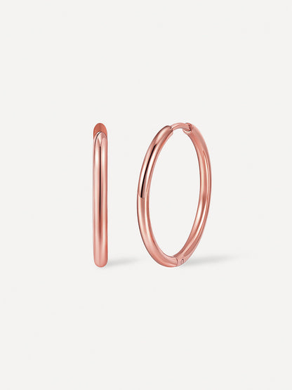 24mm SLIM HOOP MEDIUM OHRRINGE